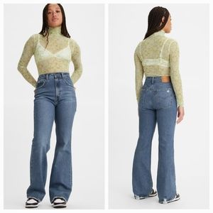 Levi's 70'S HIGH RISE FLARE WOMEN'S JEANS/ NWT Size 27x32